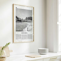 Costa Brava Print Black and White, Costa Brava Wall Art, Costa Brava Poster, Costa Brava Photo, Costa Brava Wall Décor, Costa Brava Map