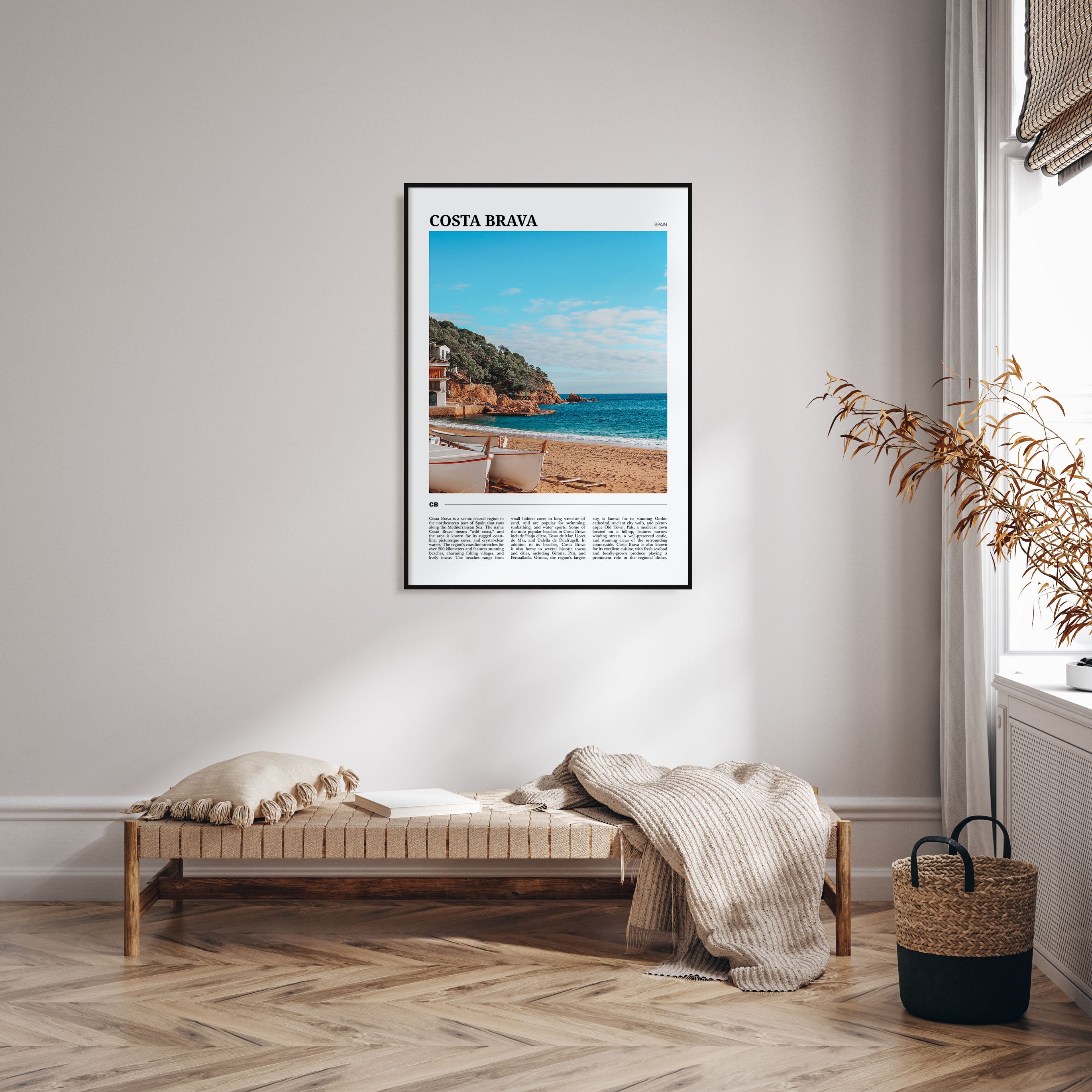 Costa Brava Travel Color No 2 Poster