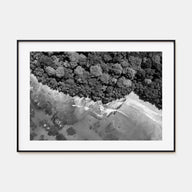 Costa Rica Landscape B&W Poster