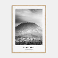 Costa Rica Portrait B&W No 3 Poster