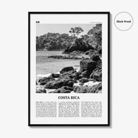 Costa Rica Print Black and White No 1, Costa Rica Wall Art, Costa Rica Poster, Costa Rica Photo, Costa Rica Wall Decor, San José