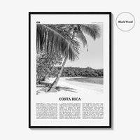 Costa Rica Print Black and White No 2, Costa Rica Wall Art, Costa Rica Poster, Costa Rica Photo, Costa Rica Wall Decor, San José