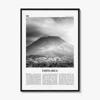 Costa Rica Print Black and White No 3, Costa Rica Wall Art, Costa Rica Poster, Costa Rica Photo, Costa Rica Wall Decor, San José