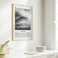 Costa Rica Print Black and White No 3, Costa Rica Wall Art, Costa Rica Poster, Costa Rica Photo, Costa Rica Wall Decor, San José