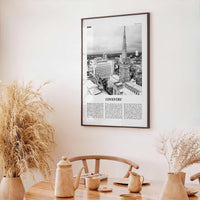 Coventry Print Black and White, Coventry Wall Art, Coventry Poster, Coventry Photo, Coventry Wall Decor, England, UK, United Kingdom, Europe