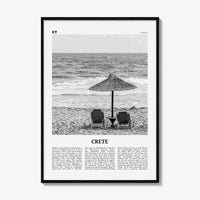 Crete Print Black and White, Crete Wall Art, Crete Poster, Crete Photo, Crete Wall Décor, Κρήτη, Kríti, Krḗtē, Greek, Crete Island
