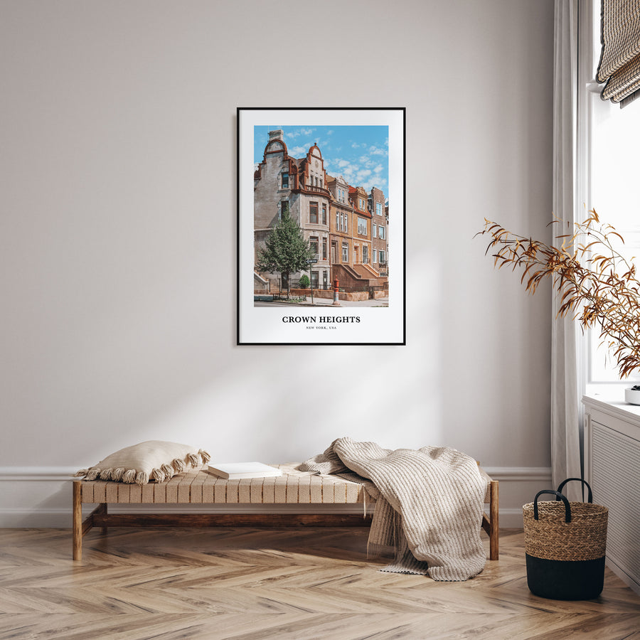 Crown Heights Portrait Color Poster