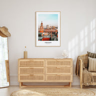 Croydon Portrait Color Poster