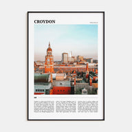 Croydon Travel Color Poster