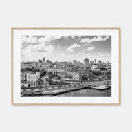 Cuba Landscape B&W Poster