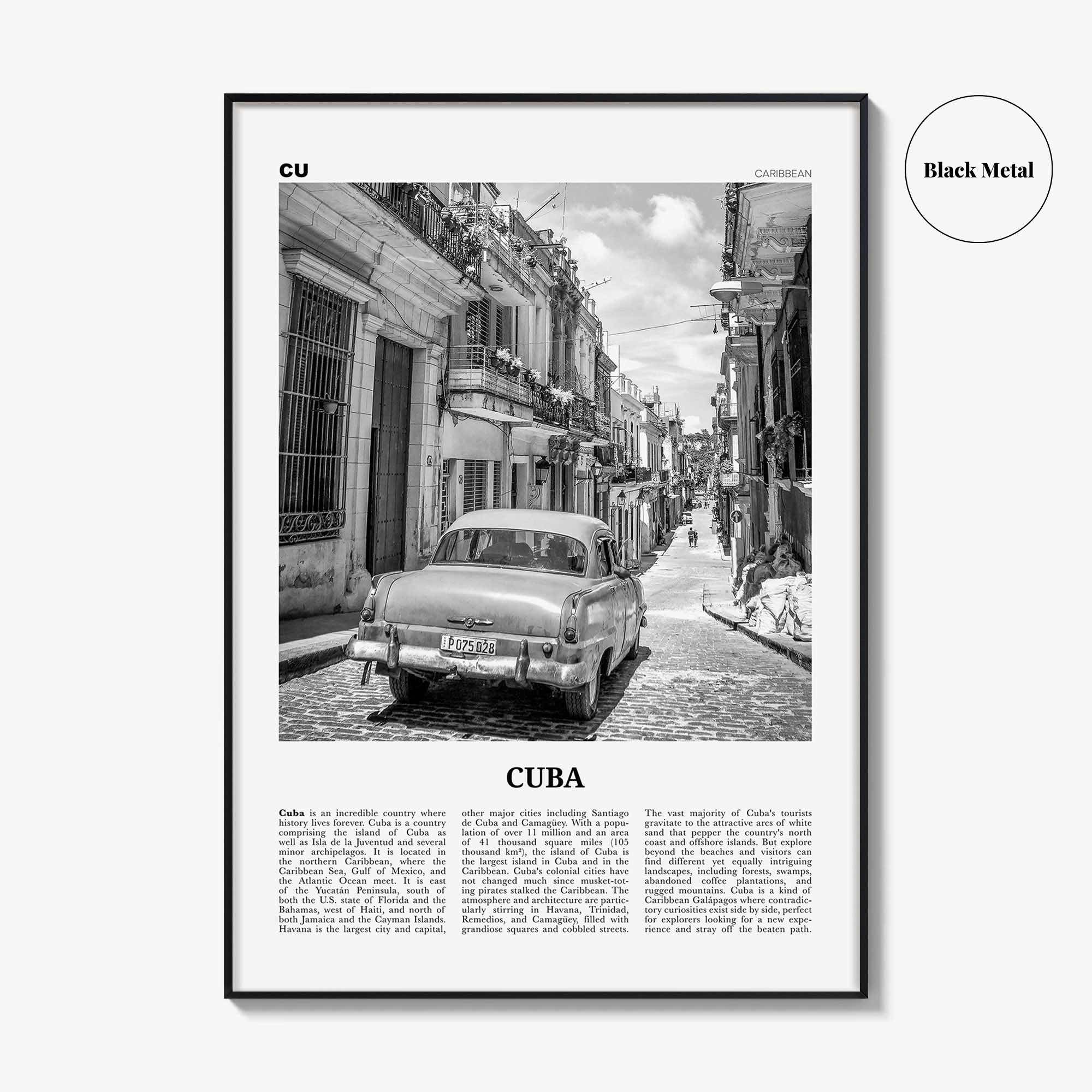 Cuba Print Black and White No 1, Cuba Wall Art, Cuba Poster, Cuba Photo, Cuba Wall Decor, Country Art Print, Havana, Cuban, Caribbean