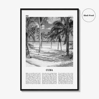Cuba Print Black and White No 3, Cuba Wall Art, Cuba Poster, Cuba Photo, Cuba Wall Decor, Country Art Print, Havana, Cuban, Caribbean