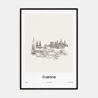 Cuenca, Ecuador Drawn Poster