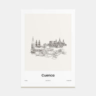 Cuenca, Ecuador Drawn Poster