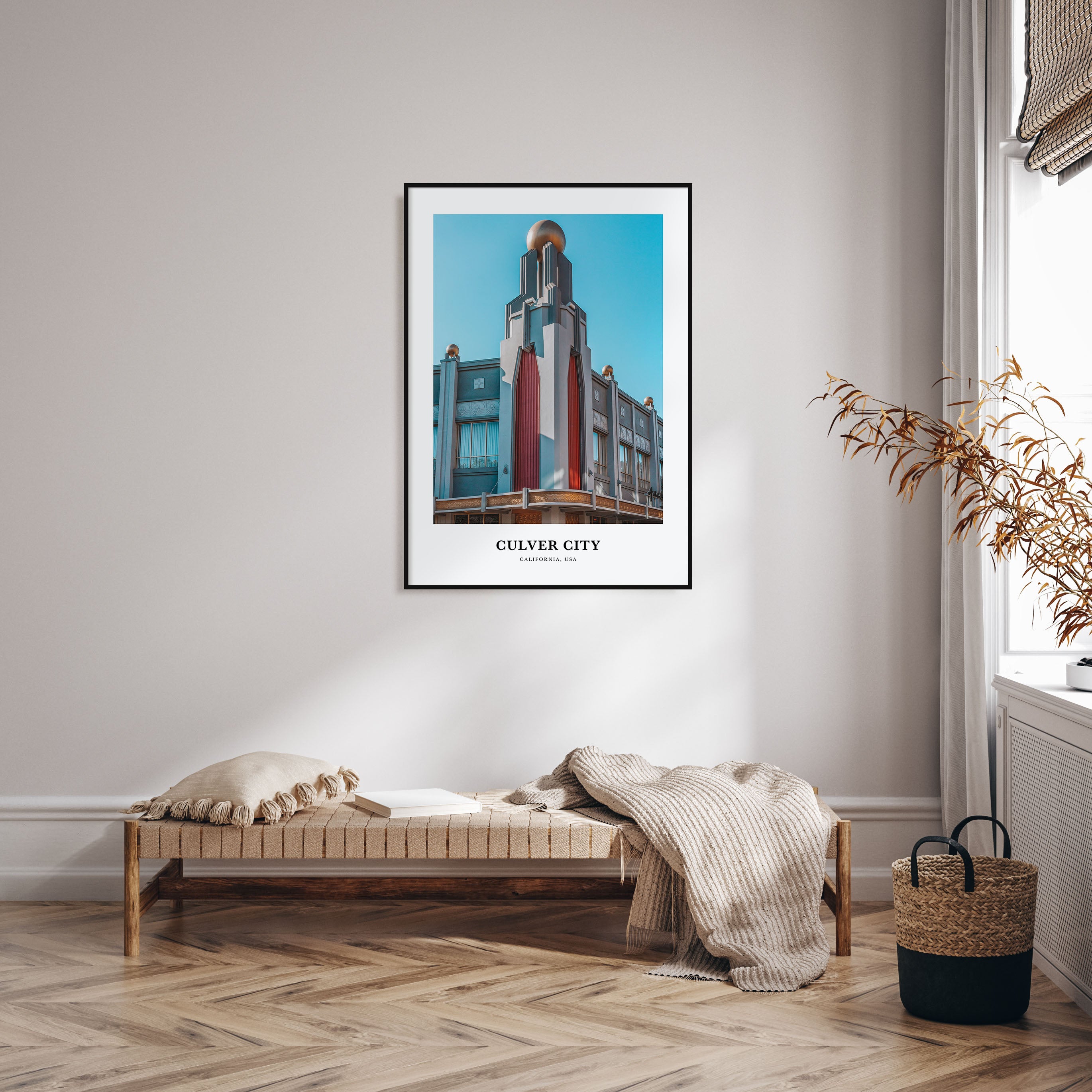 Culver City Portrait Color Poster