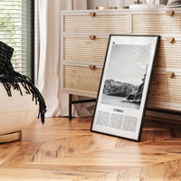 Cumbria Print Black and White, Cumbria Wall Art, Cumbria Poster, Cumbria Photo, Cumbria Map, England, UK, United Kingdom