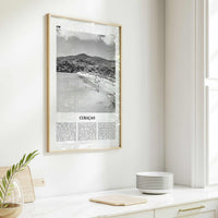 Curacao Print Black and White, Curaçao Wall Art, Curaçao Poster, Curaçao Photo, Curacao, Willemstad, Pais, Kòrsou, Caribbean