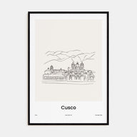 Cusco Drawn Poster