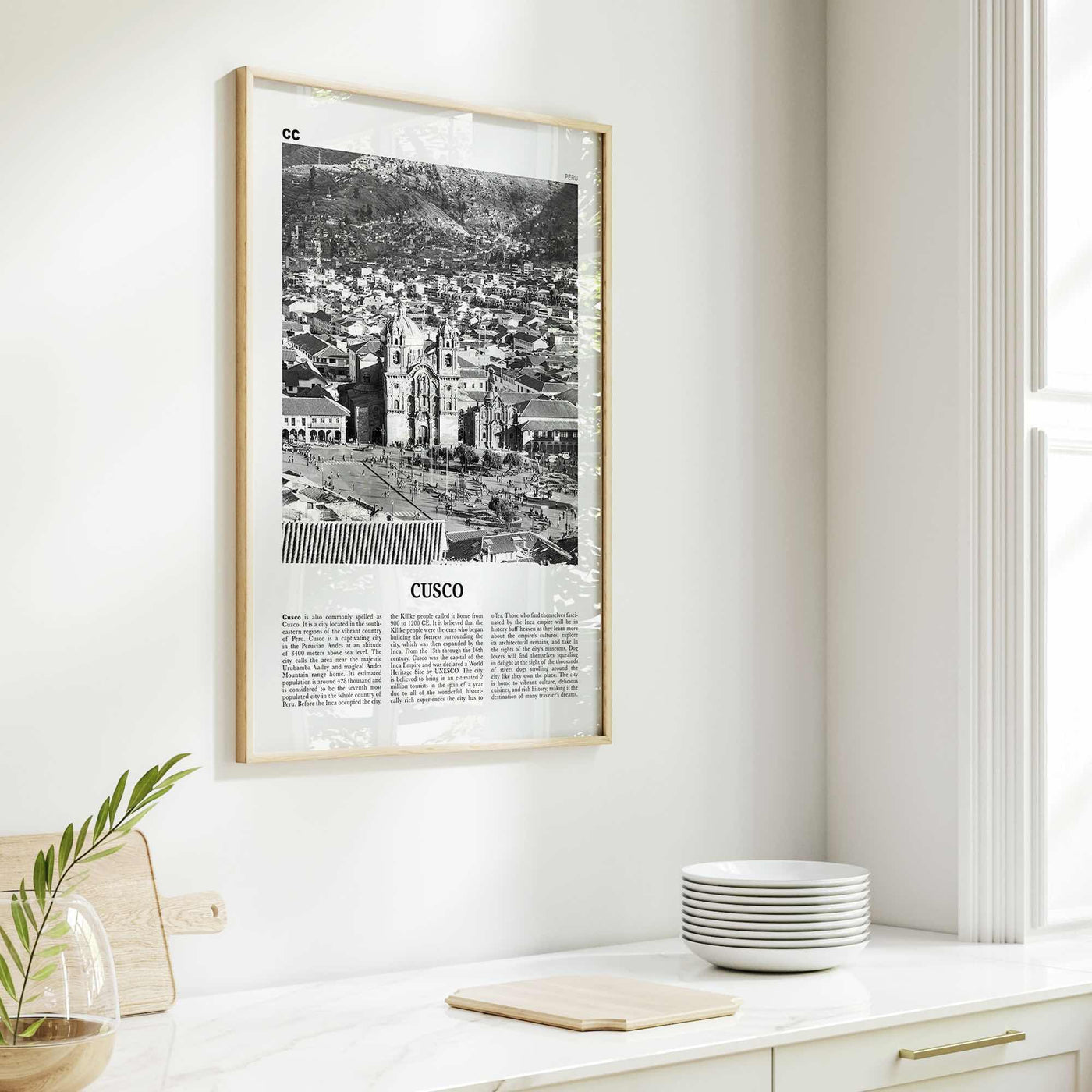 Cusco Print Black and White, Cusco Wall Art, Cusco Poster, Cusco Photo, Cusco Wall Décor, Cuzco Poster Print Black and White, Peru, Urubamba