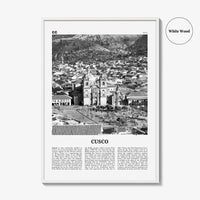Cusco Print Black and White, Cusco Wall Art, Cusco Poster, Cusco Photo, Cusco Wall Décor, Cuzco Poster Print Black and White, Peru, Urubamba