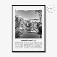 Cuyahoga Valley Print Black and White, Cuyahoga Valley Wall Art, Cuyahoga Valley Poster, Cuyahoga Valley Photo, Cuyahoga Wall Décor, Ohio