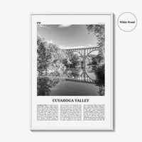 Cuyahoga Valley Print Black and White, Cuyahoga Valley Wall Art, Cuyahoga Valley Poster, Cuyahoga Valley Photo, Cuyahoga Wall Décor, Ohio