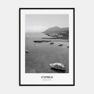 Cyprus Portrait B&W Poster