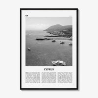 Cyprus Print Black and White, Cyprus Wall Art, Cyprus Poster, Cyprus Photo, Cyprus Wall Decor, Κυπριακή, Kıbrıs, Cumhuriyeti, Nicosia, Asia