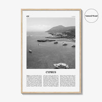 Cyprus Print Black and White, Cyprus Wall Art, Cyprus Poster, Cyprus Photo, Cyprus Wall Decor, Κυπριακή, Kıbrıs, Cumhuriyeti, Nicosia, Asia