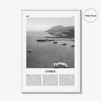 Cyprus Print Black and White, Cyprus Wall Art, Cyprus Poster, Cyprus Photo, Cyprus Wall Decor, Κυπριακή, Kıbrıs, Cumhuriyeti, Nicosia, Asia