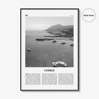 Cyprus Print Black and White, Cyprus Wall Art, Cyprus Poster, Cyprus Photo, Cyprus Wall Decor, Κυπριακή, Kıbrıs, Cumhuriyeti, Nicosia, Asia