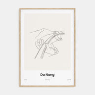Da Nang Drawn Poster