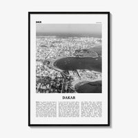 Dakar Print Black and White No 2, Dakar Wall Art, Dakar Poster, Dakar Photo, Dakar Wall Decor, Senegal, Ndakaaru Sénégal, Africa