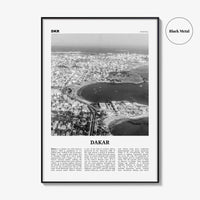 Dakar Print Black and White No 2, Dakar Wall Art, Dakar Poster, Dakar Photo, Dakar Wall Decor, Senegal, Ndakaaru Sénégal, Africa