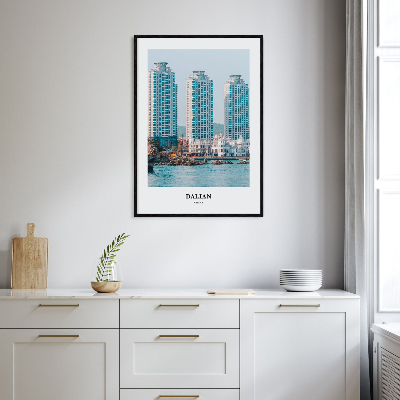 Dalian Portrait Color Poster