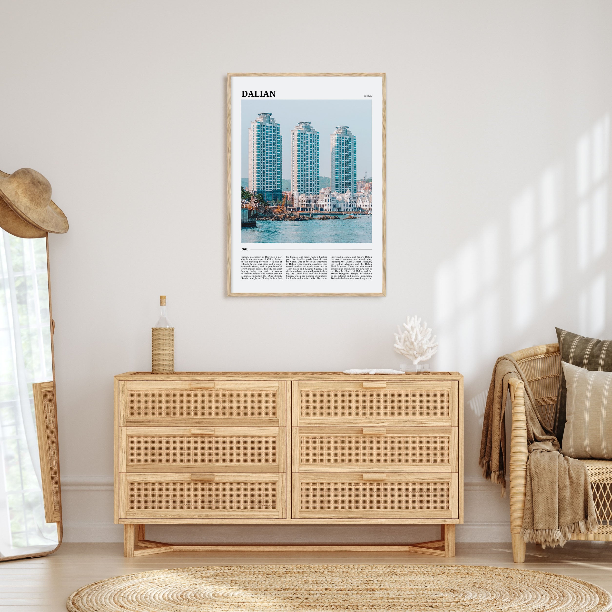 Dalian Travel Color Poster
