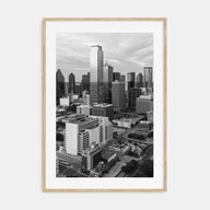 Dallas Photo B&W No 1 Poster