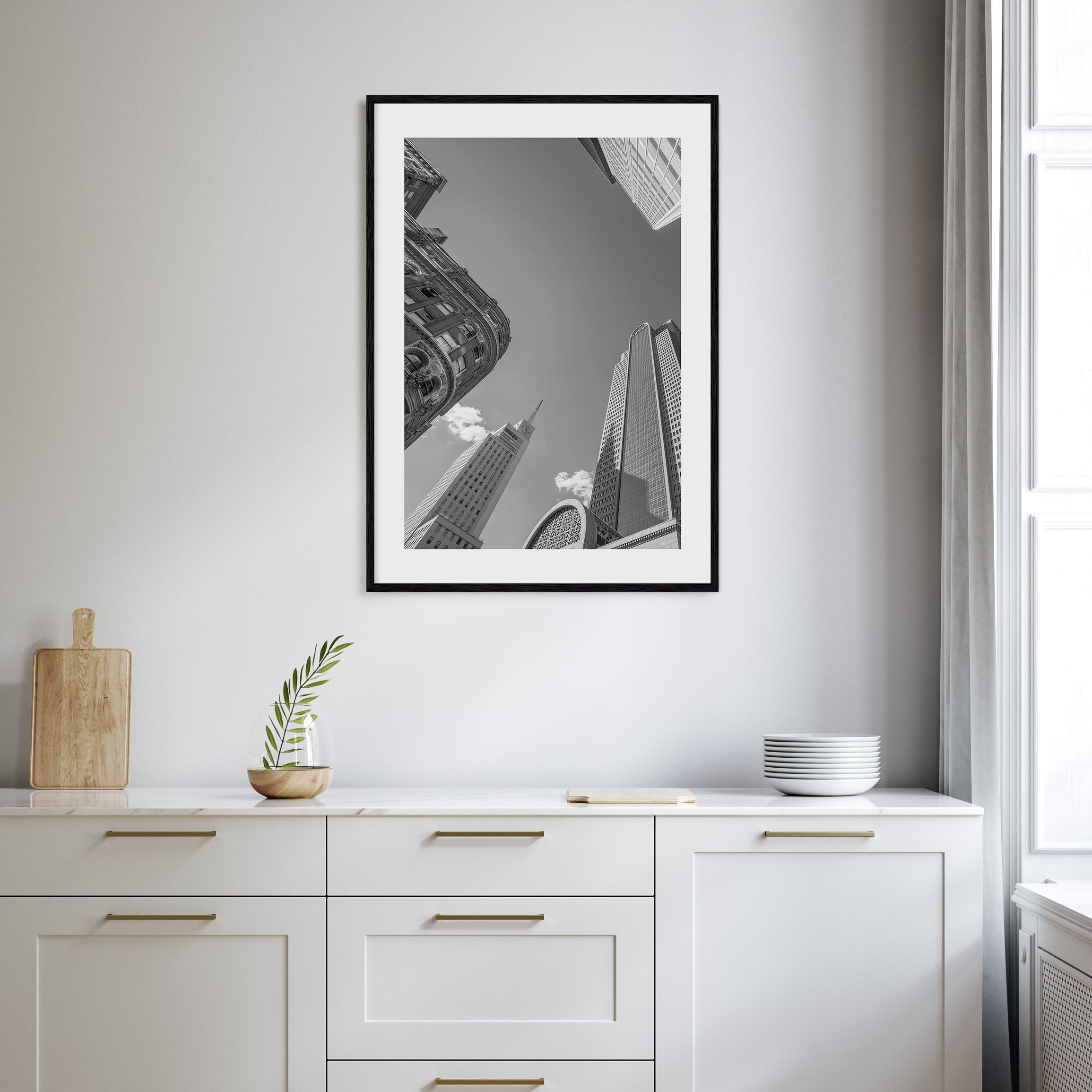 Dallas Photo B&W No 2 Poster