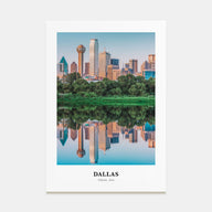 Dallas Portrait Color No 2 Poster