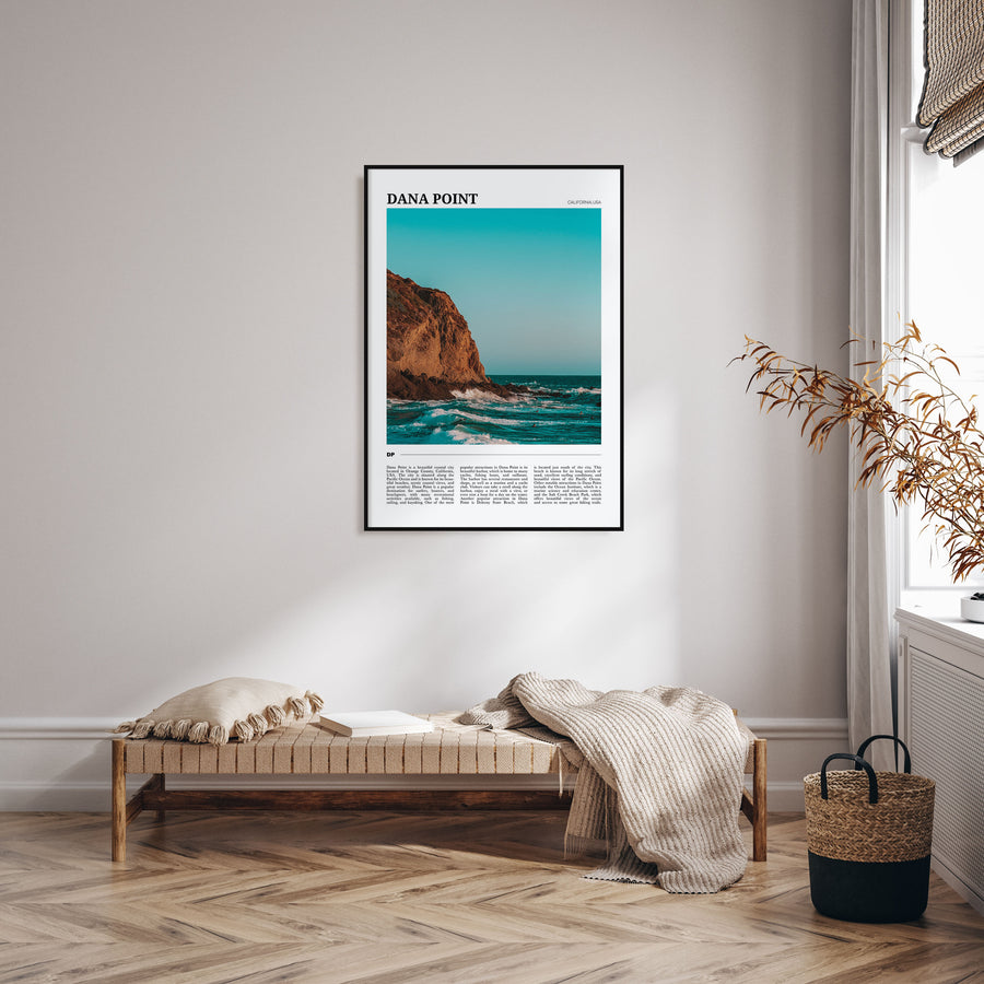 Dana Point Travel Color Poster