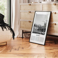 Danville Print Black and White California, Danville Wall Art, Danville Poster, Danville Photo, Danville Décor, Danville Map, USA