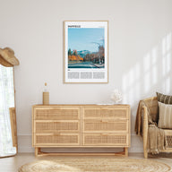 Danville, California Travel Color Poster