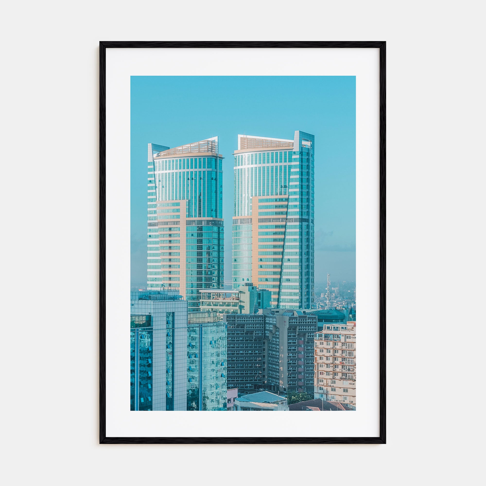 Dar es Salaam Photo Color Poster