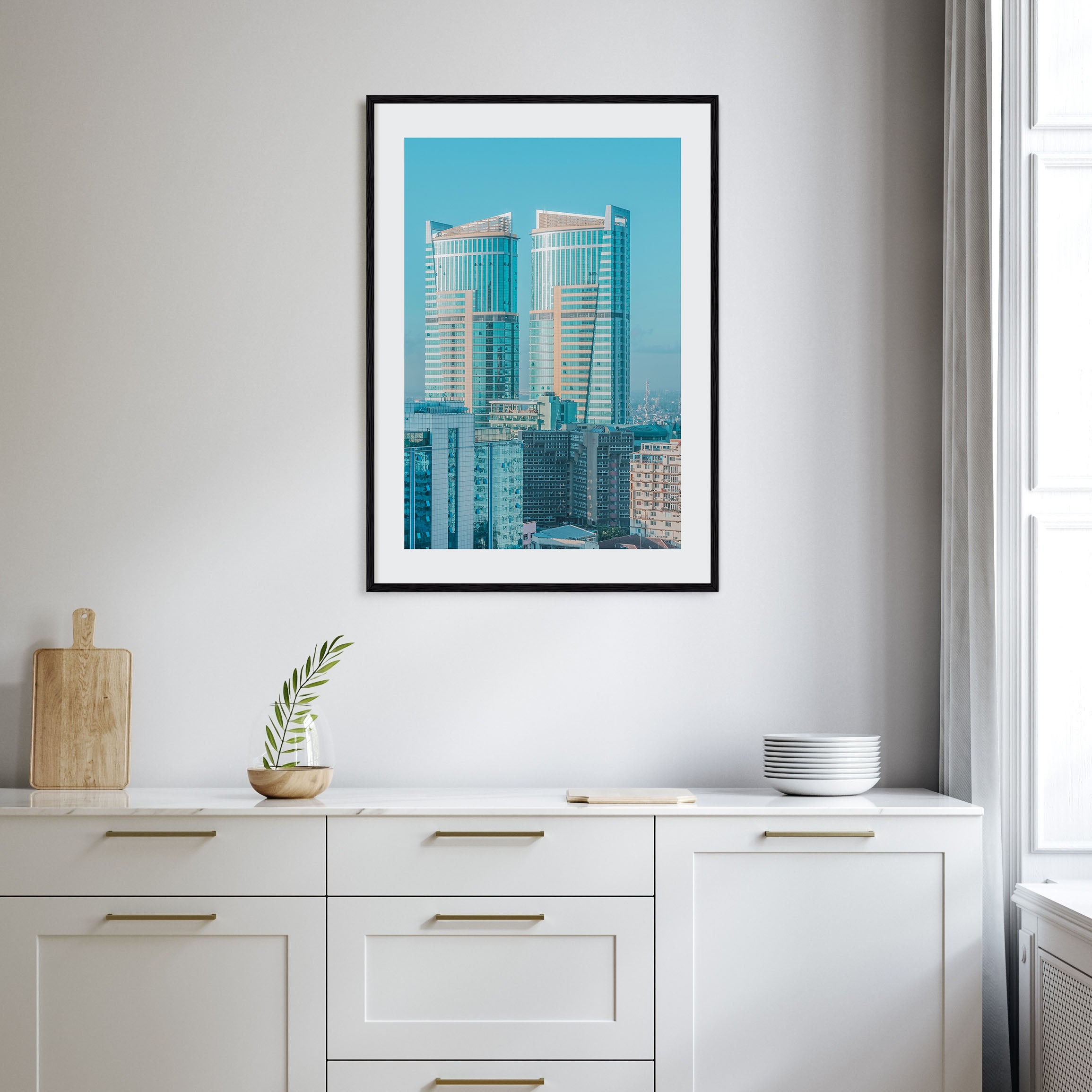 Dar es Salaam Photo Color Poster