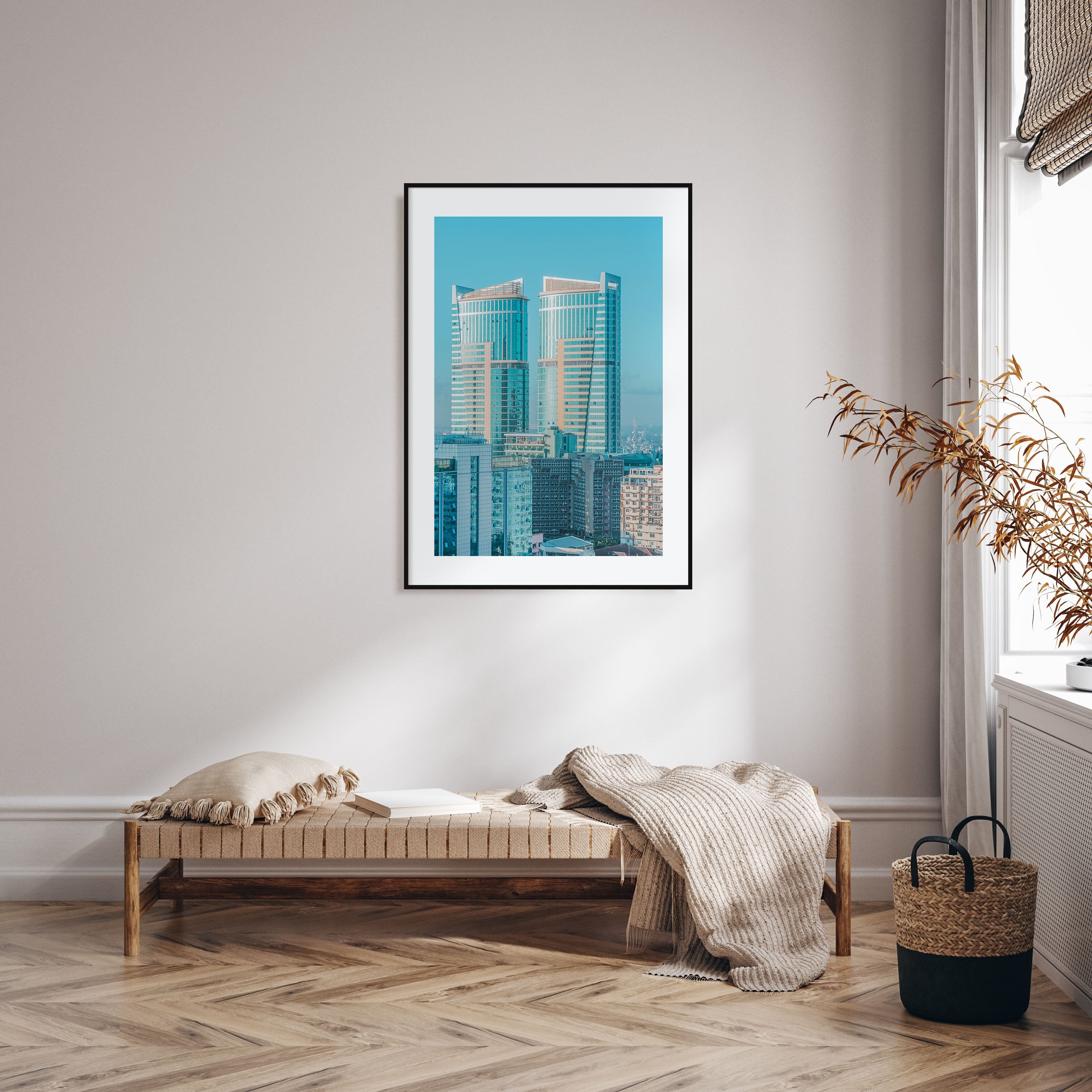 Dar es Salaam Photo Color Poster