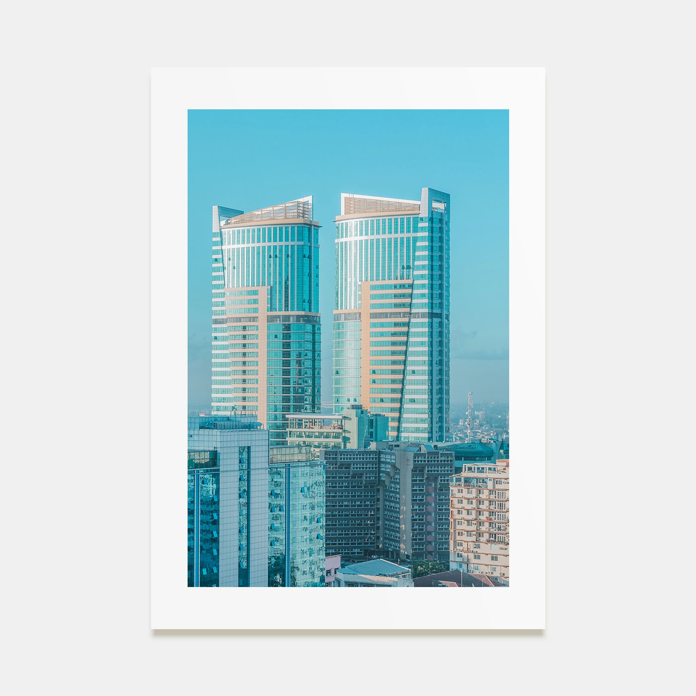 Dar es Salaam Photo Color Poster