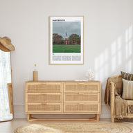 Dartmouth, New Hampshire Travel Color Poster