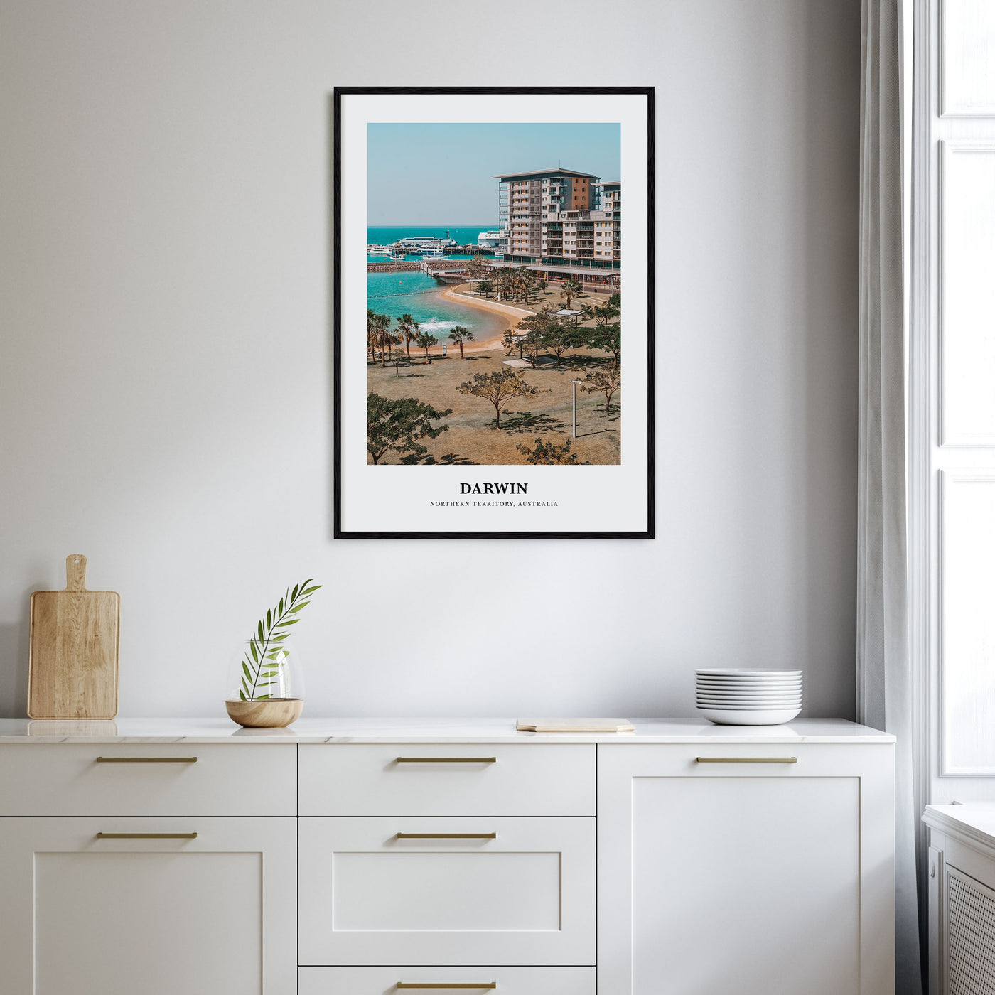 Darwin Portrait Color Poster