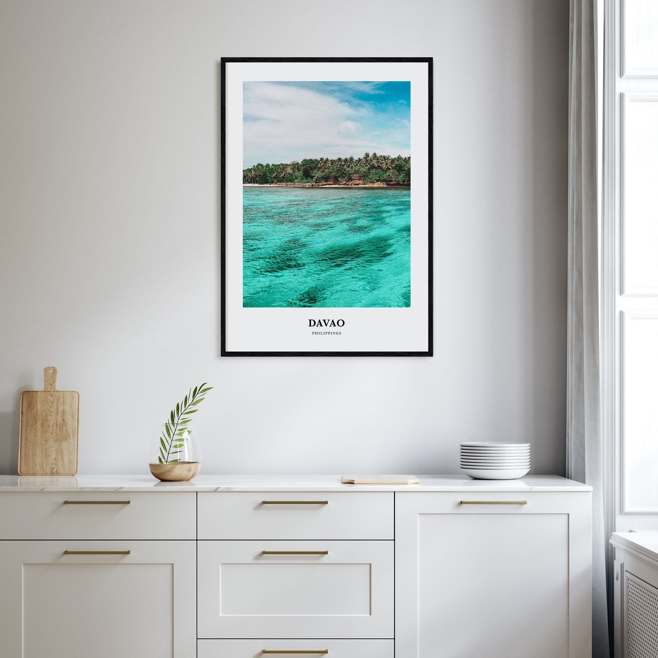 Davao Portrait Color Poster