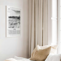 Davao Print Black and White, Davao Wall Art, Davao Poster, Davao Photo, Davao Wall Décor, Dakbayan sa Dabaw, Philippines